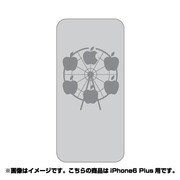 ip6l-oc0062-uvbase-clgr [クリアスタンプ iPhone 6 Plus/6s Plus 5.5インチ 廻るリンゴGY]