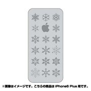 ip6l-oc0064-uvbase-clgr [クリアスタンプ iPhone 6 Plus/6s Plus 5.5インチ Snow Crystal AppleGY]