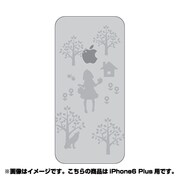ip6l-oc0084-uvbase-clgr [クリアスタンプ iPhone 6 Plus/6s Plus 5.5インチ 赤ズキンGY]