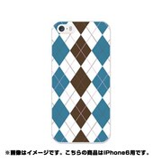 ip6-0128-uvbase-cl [デザインケース iPhone 6/6s 4.7インチ Argyle Marine]