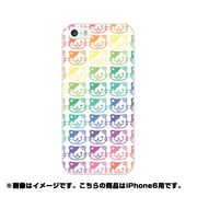 ip6-0130-uvbase-cl [デザインケース iPhone 6/6s 4.7インチ 猫ドット]
