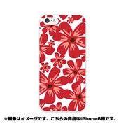 ip6-0142-uvbase-cl [デザインケース iPhone 6/6s 4.7インチ Full Flower RD]