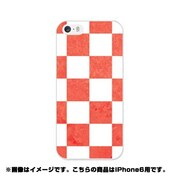 ip6-0145-uvbase-cl [デザインケース iPhone 6 4.7インチ Checker RD]