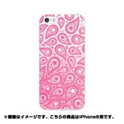 ip6-0152-uvbase-cl [デザインケース iPhone 6/6s 4.7インチ ペイズリー ローズ・ピンク]