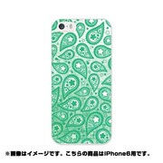 ip6-0153-uvbase-cl [デザインケース iPhone 6/6s 4.7インチ ペイズリー ライムグリーン]
