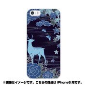 ip6-0175-uvbase-cl [デザインケース iPhone 6/6s 4.7インチ ハナフダ 紅葉ニ鹿 アオ]