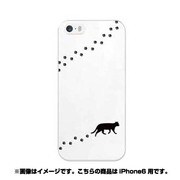 ip6-0219-uvbase-cl [デザインケース iPhone 6/6s 4.7インチ クロネコノアシアト]