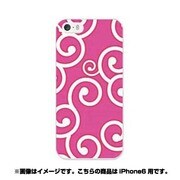 ip6-0227-uvbase-cl [デザインケース iPhone 6/6s 4.7インチ カラクサモヨウ モモ]