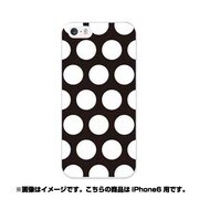 ip6-0230-uvbase-cl [デザインケース iPhone 6/6s 4.7インチ ビッグドット BK]