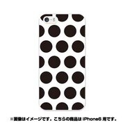 ip6-0231-uvbase-cl [デザインケース iPhone 6/6s 4.7インチ ビッグドット WH]