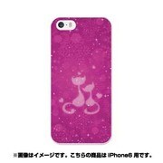 ip6-0251-uvbase-cl [デザインケース iPhone 6/6s 4.7インチ Snow Cat PK]
