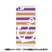 ip6-0258-uvbase-cl [デザインケース iPhone 6/6s 4.7インチ ドットアンカーラベンダー]