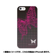 ip6-0290-uvbase-cl [デザインケース iPhone 6/6s 4.7インチ Night Butterfly]