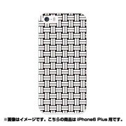 ip6l-0061-uvbase-cl [デザインケース iPhone 6 Plus/6s Plus 5.5インチ Rattan B/W]