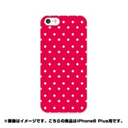 ip6l-0109-uvbase-cl [デザインケース iPhone 6 Plus/6s Plus 5.5インチ Dot Point Cherry]