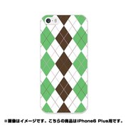 ip6l-0129-uvbase-cl [デザインケース iPhone 6 Plus/6s Plus 5.5インチ Argyle Leaf]