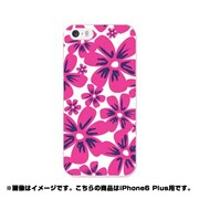 ip6l-0141-uvbase-cl [デザインケース iPhone 6 Plus/6s Plus 5.5インチ Full Flower Magenta]