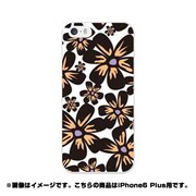 ip6l-0143-uvbase-cl [デザインケース iPhone 6 Plus/6s Plus 5.5インチ Full Flower BK]