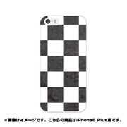 ip6l-0144-uvbase-cl [デザインケース iPhone 6 Plus/6s Plus 5.5インチ Checker BK]