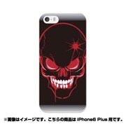 ip6l-0192-uvbase-cl [デザインケース iPhone 6 Plus/6s Plus 5.5インチ ヘッドショットスカル]