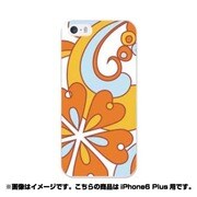 ip6l-0205-uvbase-cl [デザインケース iPhone 6 Plus/6s Plus 5.5インチ レトロハートフラワーOR]