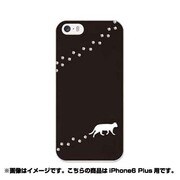 ip6l-0218-uvbase-cl [デザインケース iPhone 6 Plus/6s Plus 5.5インチ シロネコノアシアト]