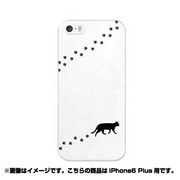 ip6l-0219-uvbase-cl [デザインケース iPhone 6 Plus/6s Plus 5.5インチ クロネコノアシアト]