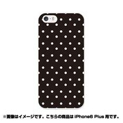 ip6l-0228-uvbase-cl [デザインケース iPhone 6 Plus/6s Plus 5.5インチ スモールドットBK]