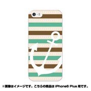 ip6l-0257-uvbase-cl [デザインケース iPhone 6 Plus/6s Plus 5.5インチ ドットアンカーチョコミント]