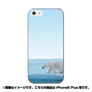 ip6l-0280-uvbase-cl [デザインケース iPhone 6 Plus/6s Plus 5.5インチ 白クマ]