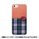 ip6l-0387-uvbase-cl [デザインケース iPhone 6 Plus/6s Plus 5.5インチ Plaid&Leather BL]
