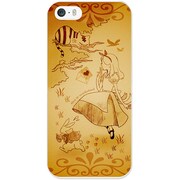 ip6l-0408-uvbase-cl [デザインケース iPhone 6 Plus/6s Plus 5.5インチ セピア アリス]