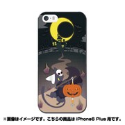 ip6l-0413-uvbase-cl [デザインケース iPhone 6 Plus/6s Plus 5.5インチ 黒猫ミイラト三日月ノ城]