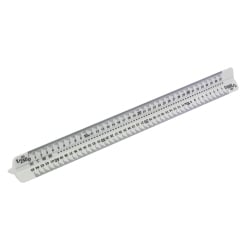 三角スケール 快段目盛 15cm TSB-15KD