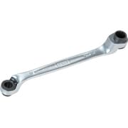 両頭 ラチェットめがねレンチ 75度 対辺寸法 8×10 全長182mm RM75A-0810
