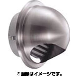 GN-100S-HL [ステンレス製 丸型 フード付き ガラリ 100]
