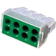 WGX-8-PK [差込コネクタ 8穴用 4個入 グリーン]