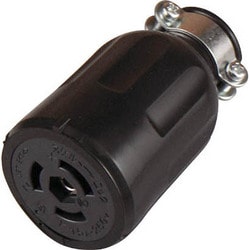 3124GR [引掛形 ゴムコネクタボディ 接地3P15A250V]