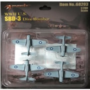 68203 [1/200スケール アメリカ海軍空母艦載機セット SBD-3 ドーントレス 4機セット]