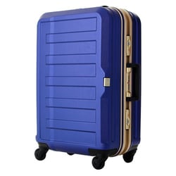 スーツケース 旅行日数目安：4～7泊 61L TSAロック搭載 シボ加工フレームキャリー ネイビー 5088-60 NV