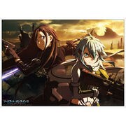 ソードアート・オンラインII A3クリアポスター キリト＆シノン [キャラクターグッズ]