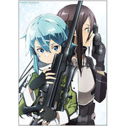 ソードアート・オンラインII お風呂ポスター キリト＆シノン [キャラクターグッズ]