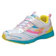 瞬足レモンパイ RS2 キッズ 23.0cm 白マルチカラー LEJ-1180