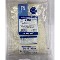 ヨドバシ.com - ヘラマンタイトン HellermannTyton AB100-1000 [ABタイ 幅2.5×長さ100mm 屋内用 1000本入  乳白] 通販【全品無料配達】