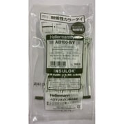 AB100-100-IVY [ABタイ 幅2.5×長さ100mm 100本入 アイボリー]