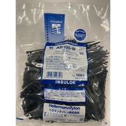 AB100-W-1000 [ABタイ 幅2.5×長さ100mm 1000本入 黒]