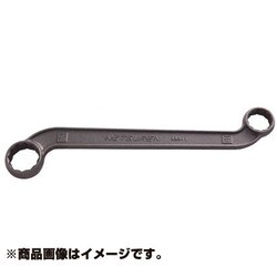 N0654 [曲柄両口めがねスパナ 19mm×21mm]