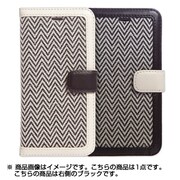 Z4703i6P [ヘリンボーンダイアリー iPhone 6s Plus/6 Plus 5.5インチ BK]