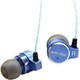 インナーイヤフォン ブルー AX60