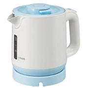 蒸気レス 電気ケトル わく子 0.8L ブルー PCJ-A080-A